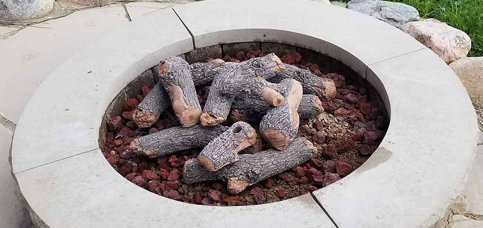 Wood burning fire pits have become a popular fire feature in Fraser.